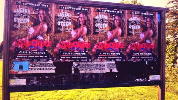 Knockerzparty's tweet photo. Zaterdag Knockerz @SQheerde #epe #heerde koop je kaartje online http://t.co/tjasNNdoGx http://t.co/F0qYsrjnTm