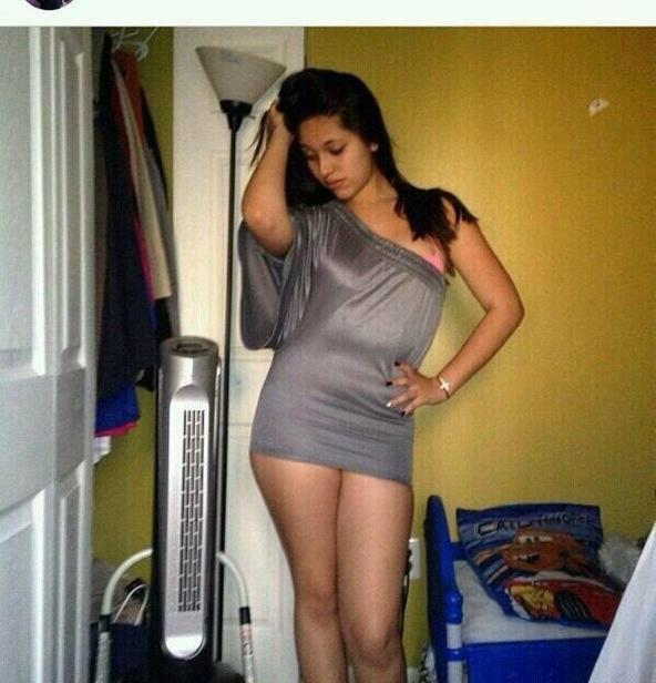 Kız basketbol şortunu elbise yapmış :(