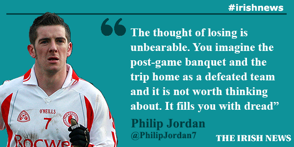 irishnewssport's tweet photo. .@PhilipJordan7 on the pressure of playing in an All-Ireland final @TyroneGAALive 
http://t.co/zFtJs3Qwon (£) http://t.co/96B6q9VIr2