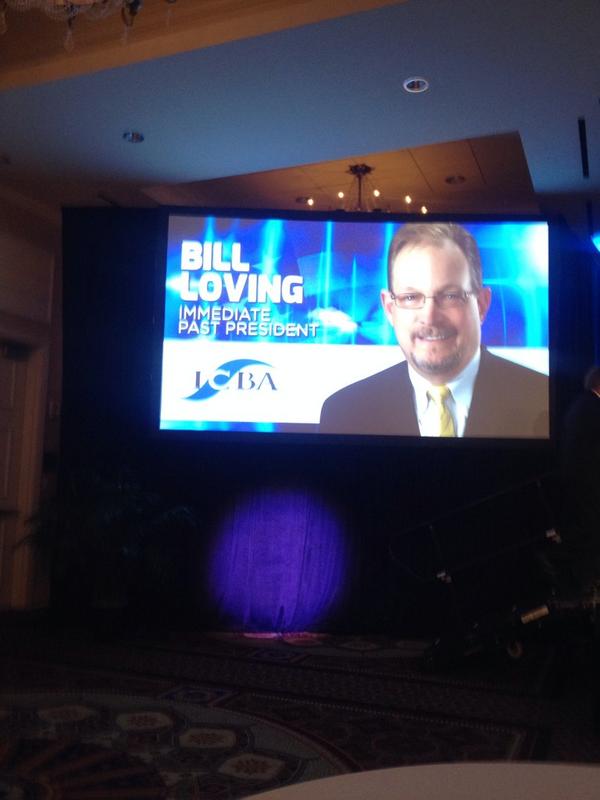 ICBA represented well at CBAO convention by Bill Loving!  What a friend to all community bankers. #2014cbaok