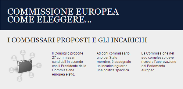 Europarl_IT's tweet image. Vuoi saperne di più sulle audizioni #EPhearings2014? Guarda il nostro nuovo sito!  #EP2014 ow.ly/BnKU1