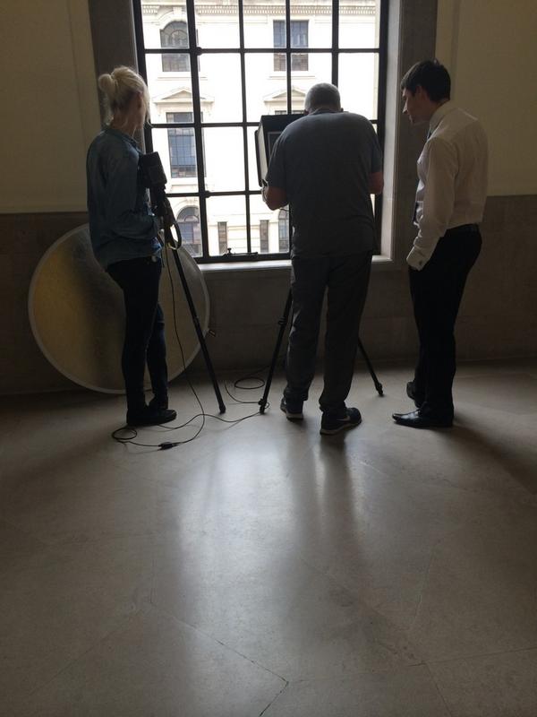 APBrackfield's tweet photo. Photo shoot today for our brand new graduate website! http://t.co/Y2IKqwYGTF