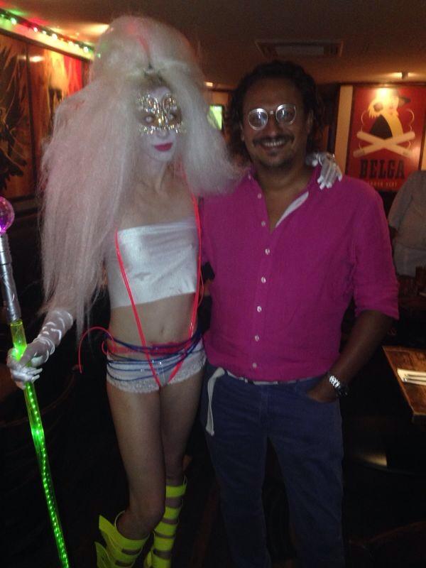 #bxlcafe #nyc #belgianRestaurant #timeSquare #fashionWeek# extravagant #ladyGaga #soMuchFun #afterWork