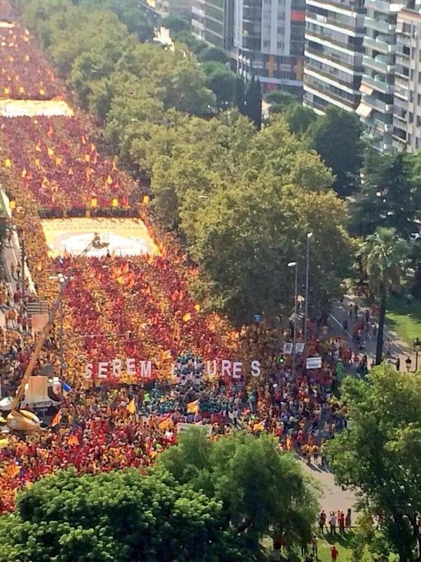 Assemblea_Joves's tweet photo. El poble ho té clar: serem lliures i el 9N votarem! http://t.co/dLXeS6K6kE