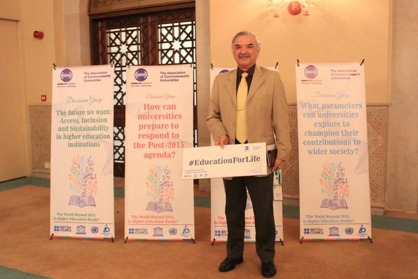 SarmedMujaddid's tweet photo. Dr. Ijaz Ahmad Malik, Vice Chancellor #AirUniversity at #HEbeyond2015 #MDGs #post2015 @COMSATSOfficial @Airians http://t.co/SdDP1J7Oq1