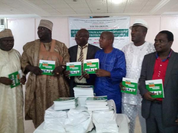 gpflow's tweet image. &quot;Our document has been launched. &quot;Nigerian Youth Agenda on Political Participation&quot;       
yiaga.org