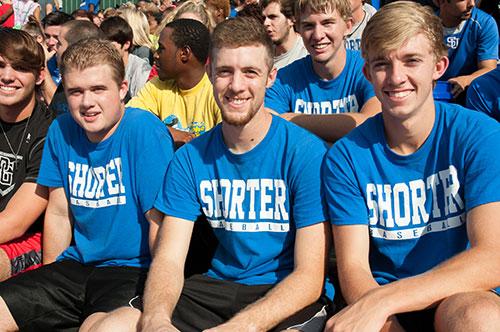 shorteruniv's tweet photo. Don't forget to wear your blue tomorrow!! #flyhawks #shorterbluefriday http://t.co/4imzotzmRm
