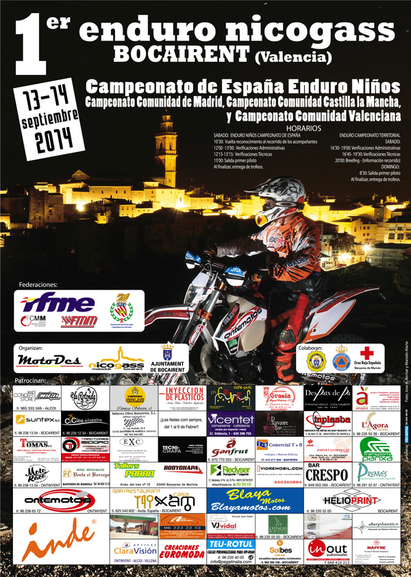 PaddockMotocicl's tweet photo. La Copa de España de Enduro de niños tendrá lugar en Bocairent (Valencia) http://t.co/cPW4tXQH59 http://t.co/e6LraKSDzM