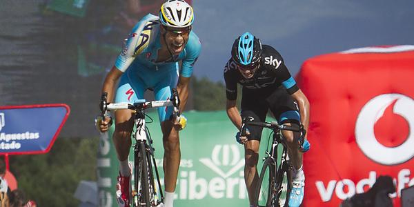 What a finish at #LaVuelta today! Chris Froome stormed into second overall. Read the report: po.st/LaVueltaSt18