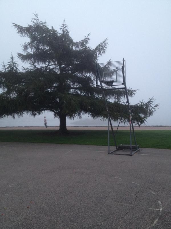 It might be foggy but you've gotta play whole the season lasts #HelsinkiIMK