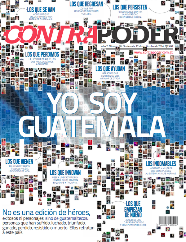 donKbrera's tweet photo. Me encantó esta portada de @contrapodergt la cual no circula hasta @NebajElQuiche http://t.co/URUSPac692