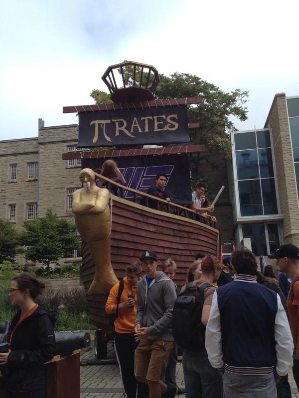 EngSophs's tweet photo. The pirate ship is currently in the CMLP courtyard - come and get the chance to go up on the deck! #Diversity http://t.co/6J7fr59ouy