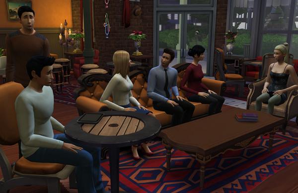 quidco's tweet photo. Someone has painstakingly created the set of 'Friends' on Sims 4, and we think it's wonderful. http://t.co/S87pllFO2X http://t.co/j2EjTVc3T8