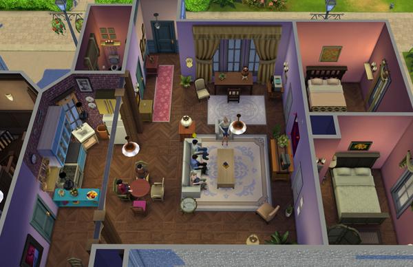 quidco's tweet photo. Someone has painstakingly created the set of 'Friends' on Sims 4, and we think it's wonderful. http://t.co/S87pllFO2X http://t.co/j2EjTVc3T8