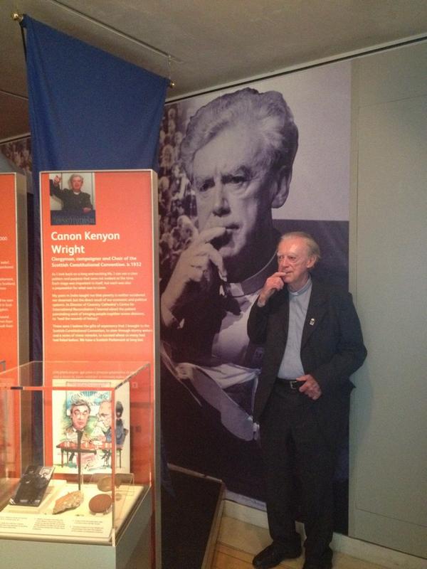 KierMulholland's tweet image. Special visitor at @NtlMuseumsScot today in the #changingnation gallery