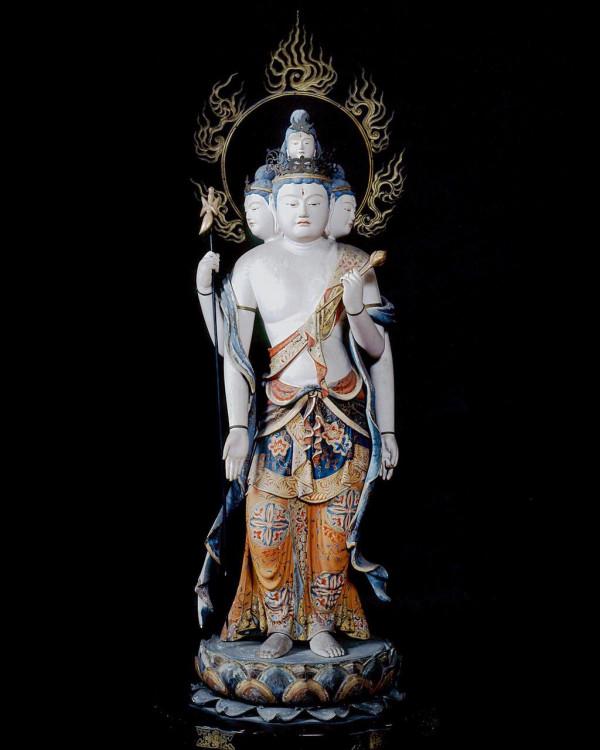 シヴァ神 創造と破壊の神様 ヒンドゥー教三大神の一人【高さ32cm】真鍮