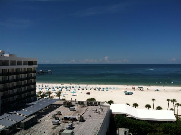 VisitSPC's tweet photo. Perfect! “@PinellaSeaGrant: Beautiful day on #ClearwaterBeach at #SeaGrantWeek2014 @VSPC @Hilton_CLWBeach http://t.co/R8kP9CF6Lj”
