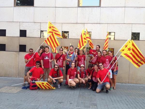 xavininmun's tweet photo. Despres d'una diada històrica #11S2014 ara #9N2014  independència http://t.co/EEorW1qBvV