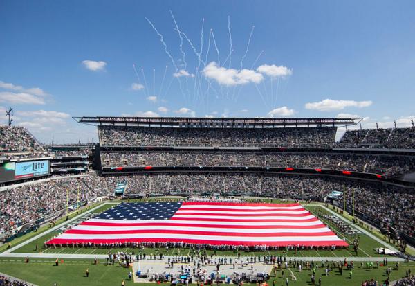 What happens on the field is no longer the main point of discussion in the NFL. (@NFL/Twitter)