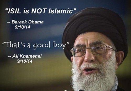masquer08er's tweet photo. It's #Islamoid RT @raywatts: #tcot #tgdn Strong reaction to Obama quote: 'ISIL is not Islamic' http://t.co/o4DckBVFVg http://t.co/nvsUPAhLlb