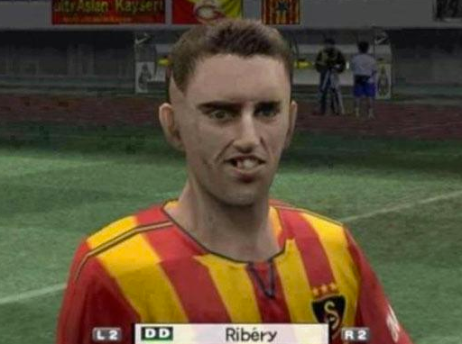 FootballFunnys's tweet photo. Franck Ribery on PES 5... http://t.co/6fviSsVhZx
