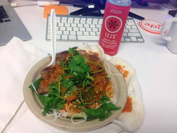 Excellent lunch <a href="/OMiNinjaSJ/">O Mi Ninja SJ</a> <a href="/Apigee/">Apigee</a>