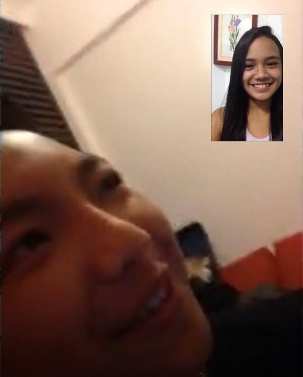 twittledizon3's tweet photo. FaceTime with him 💘 http://t.co/4SFIuUq7FF