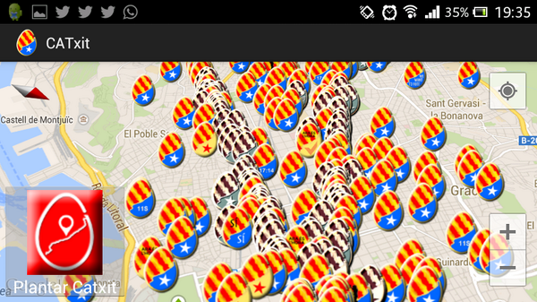 CATxit's tweet photo. 30 usuaris més i fem els 1000! encara us podeu registrar i participar! #CATxit  #Vvirtual #CatalansVote9N #VTV3 http://t.co/WaFMZLiU3Y