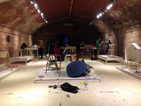 OUTLET_design14's tweet image. Final #preprations will be #tomorrow but #outletdesign is almost done #LDF14 #graduates #design #HoxtonGallery