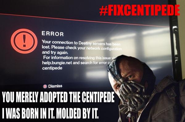 AnchormanV2's tweet photo. Apparently more people are experiencing the centipede error. A quick message to the newcomers. RT #FixCentipede http://t.co/cKKDkTgjWd
