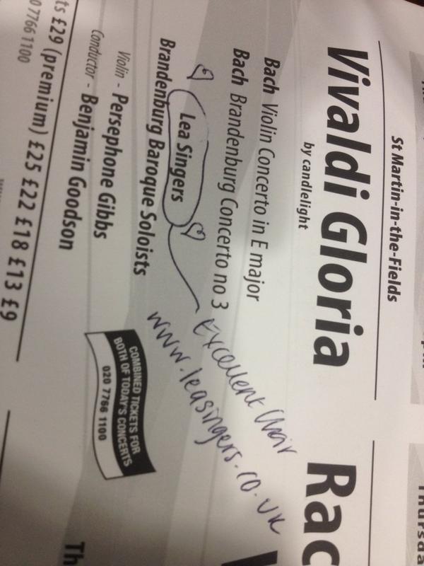 Look what we found at the Royal Albert Hall. Couldn't agree more.