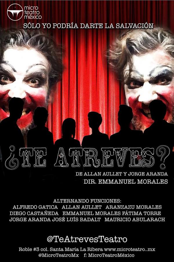 MicroTeatroMex's tweet photo. ¡Tenemos también historias llenas de adrenalina!
@LaMafiaDelTacon @TeAtrevesTeatro @LosPonedoresMT @lanavemtm http://t.co/I8RypYPGl5