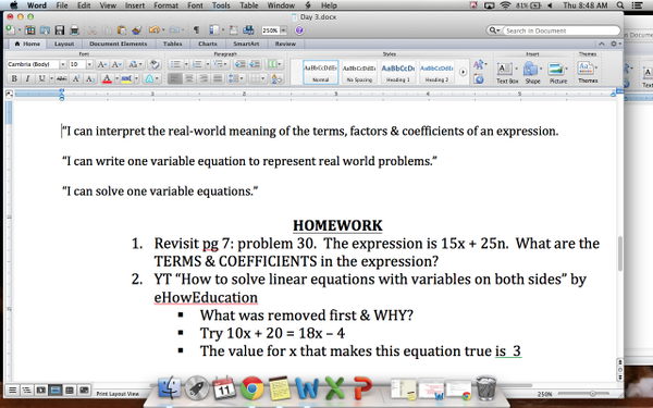 MrLeeAlgebra's tweet image. #alg6 #alg7 #alg8  HW for monday YT youtu.be/wShnYemIr28