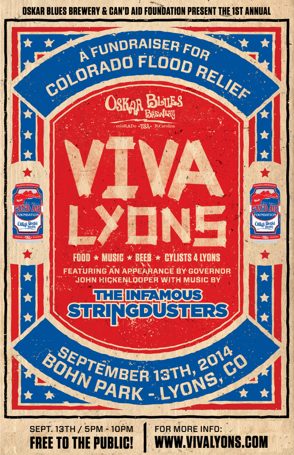 OskarBluesLyons's tweet photo. #VivaLyons is just around the corner featuring @stringdusters and @BonnieHerClydes with special guest @hickforco http://t.co/ATSmvCwjHx