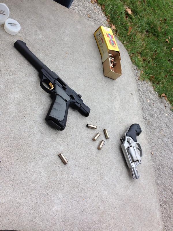 Vkleman8's tweet photo. Nothing like a little target practice to blow off some steam. http://t.co/FRGCKokOrO