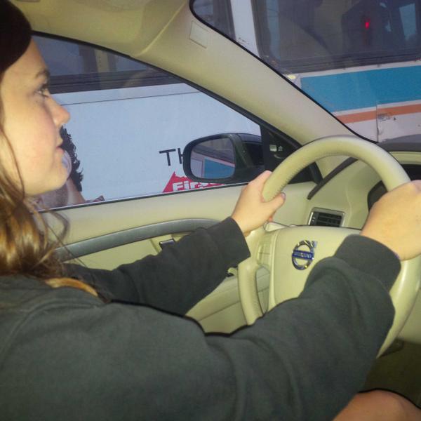 LittleNeilZ's tweet image. Driving with "Baby Z" @Nicole_Zohorsky for the 1st time ever #SmoothDriver The next @DanicaPatrick is in our midst.