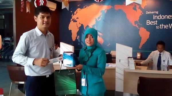 GarudaTrk's tweet photo. Mas yang Ganteng inilah sang JUARA 1 pada lomba selfie kali ini, yang diadakan oleh Garuda Indonesia Tarakan
Selamat! http://t.co/7ZRXMEhIPF