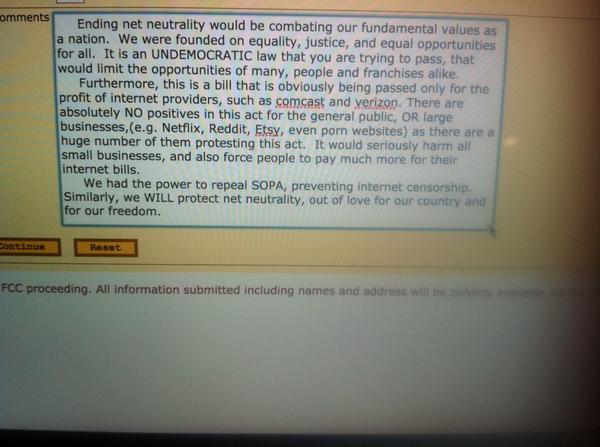 FREESPlRlT's tweet image. #NetNeutrality #ProtectNetNeutrality the FCC is accepting comments for 4 more days.use your voice before it's toolate