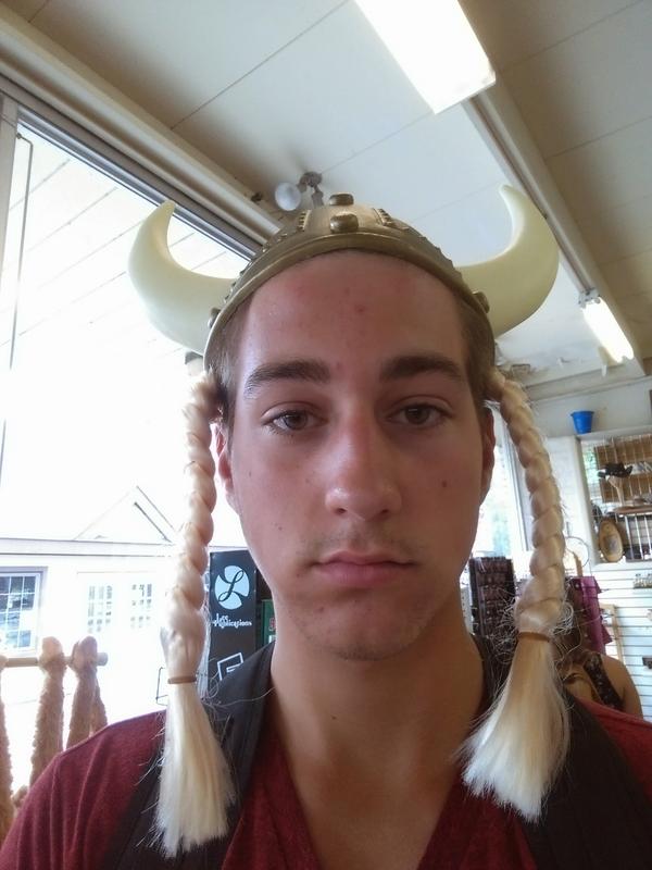 OperationTimber's tweet photo. @jordankhorst likes funky hats. Post a picture of you in a crazy hat! #OperationTimber http://t.co/ElgAfbOOxx