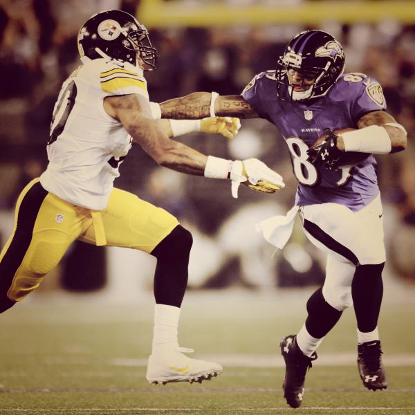 NFL's tweet image. "Steve Smith is the #1 option for this offense." on.nfl.com/1qM11dI