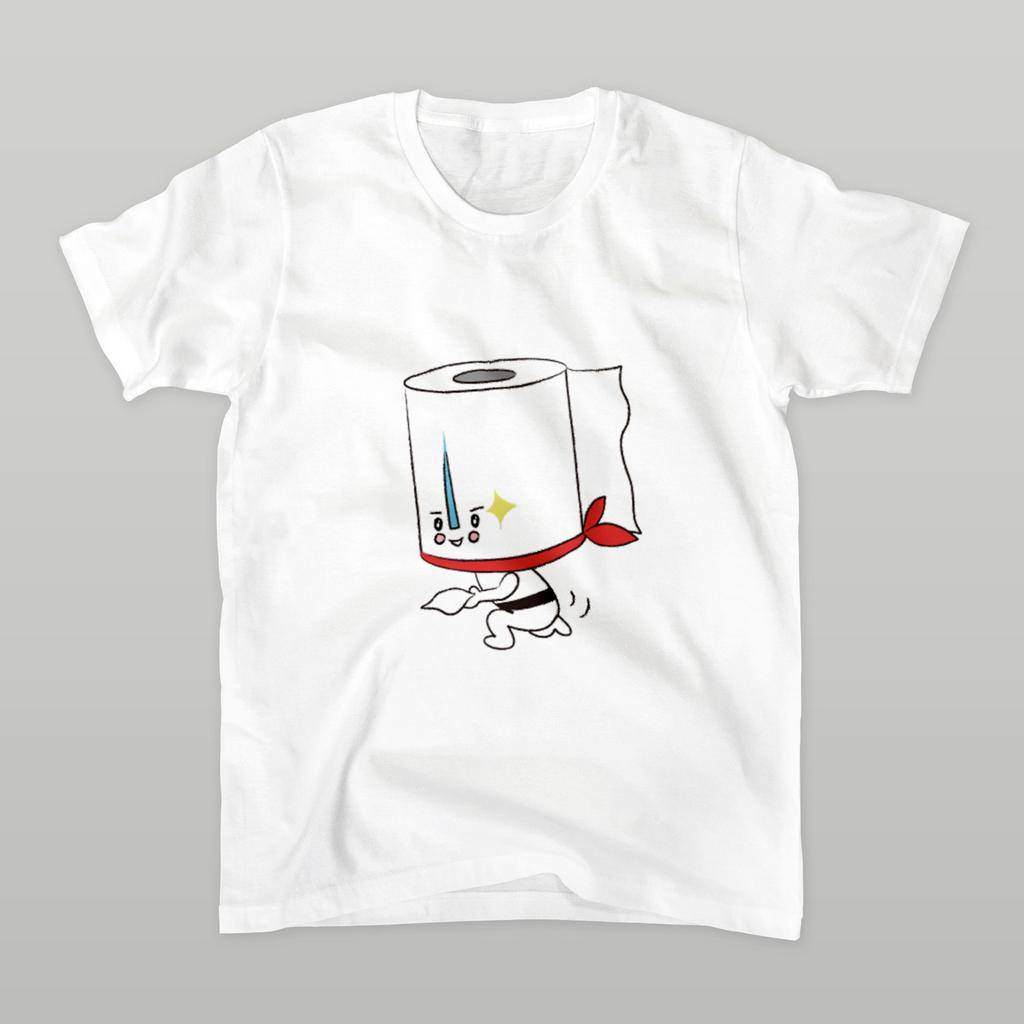 忍者スリスリくん Suzuri サッ Aican あいかん Aican Inc さんの トイレットペーパーマン Basic Ver Tシャツ Http T Co Drjzmgheby Suzuripickup Http T Co M6bj7o4qtd Twitter