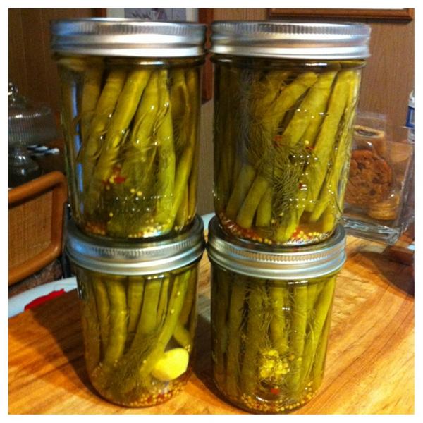 Britonya1's tweet photo. #CIACulinary. @CIACulinary. Pickled Green Beans. I had a request to make these from an insert in the newspaper. http://t.co/AnOhAbkmsD