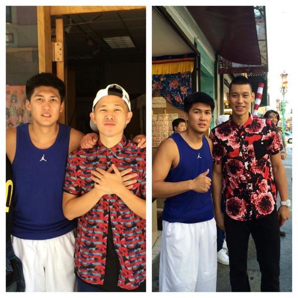 Librafree's tweet photo. @JLin7 The Jin & Lin Show
#JinSanity http://t.co/V2OTNKDwGa