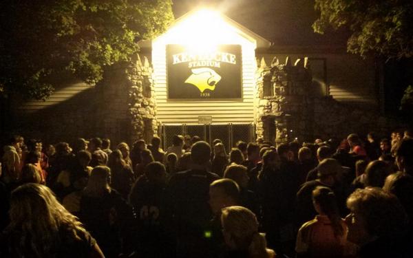 So many panthers came to remember their fallen panther RIP#80