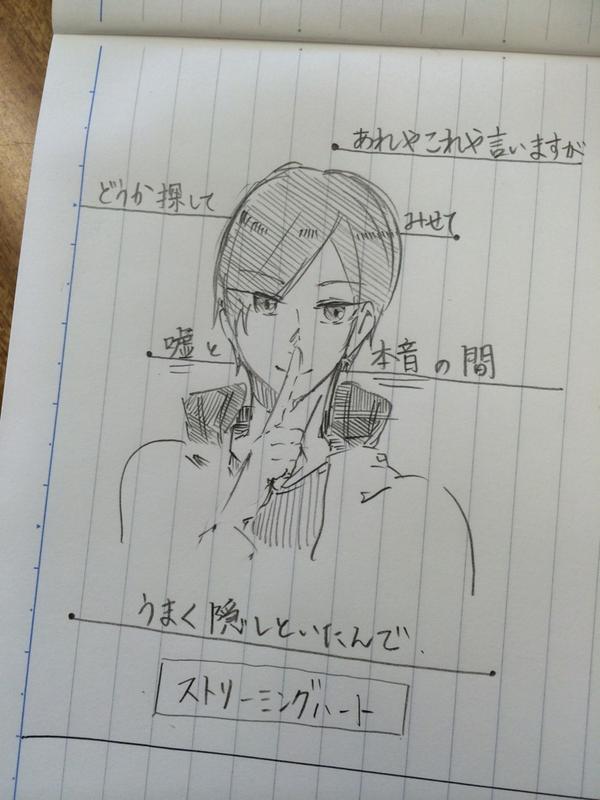 2時間目に描いたったやーつ( ˘ω˘ ) 
