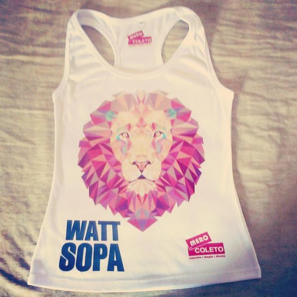 MeroColeto's tweet photo. #HechoEnMEROCOLETO para @WattSopa
Playera impresa en sublimación para dama! http://t.co/iXM13ZFQtN