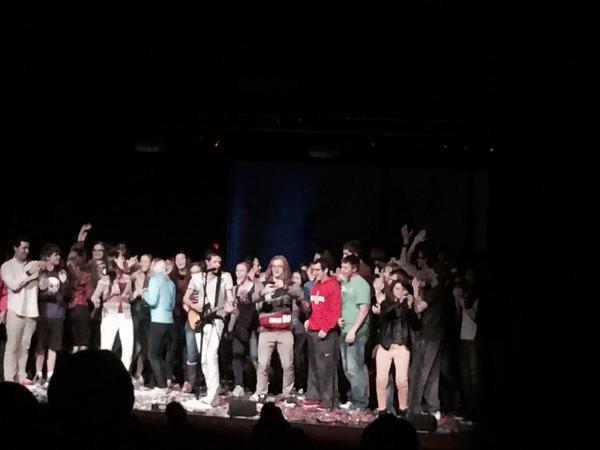 Em2art's tweet image. Had an epic time tonight at the Ok Go concert! #unlarts #UNLArtsForAll