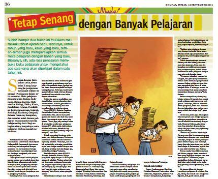 kompasmuda's tweet photo. Bisa tetap senang walaupun mata pelajaran makin banyak di bangku SMA. Gmn caranya? #bacakompas rubrik MuDA #hal36 http://t.co/4qQBHFbDCn