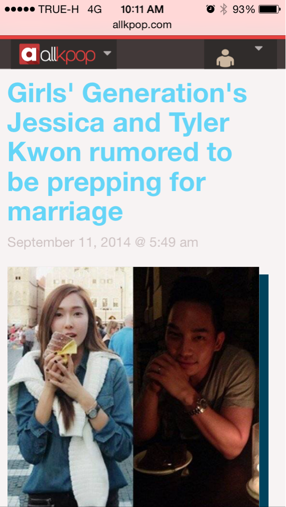 kemisarabelle's tweet photo. “@khajochi: มีข่าวลือว่า Jessica SNSD เตรียมจะแต่งงาน !? ม่ายยยย ไม่จริงงงงงง >o<  http://t.co/JMFpL4OdQy http://t.co/5tjFkvUrQR”@msformyj_