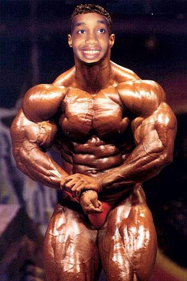 KINGwizKHALEDfa's tweet image. In his free time he enjoys competing in body building contests💪💪